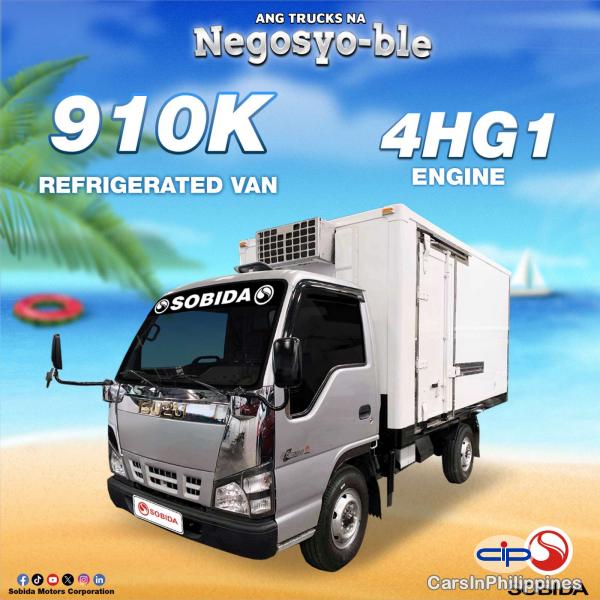 Picture of Isuzu Sobida Isuzu Elf Surplus Refrigerated Van Truck N-series Canter 300 Se Manual 2023