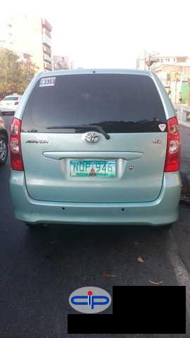 Picture of Toyota Avanza Manual 2010