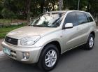Toyota RAV4 Manual 2004